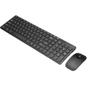 Imagem de Kit Teclado E Mouse Sem Fio Wireless 2.4ghz 3200dpi Com Capa Silicone