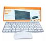 Imagem de Kit Teclado e Mouse Sem Fio Wireless ABNT2 Para PC/ Notebook