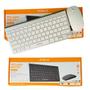 Imagem de Kit Teclado e Mouse Sem Fio Wireless ABNT2 Para PC/ Notebook