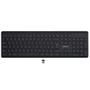 Imagem de Kit Teclado e Mouse Sem Fio Wireless Intelbras Preto Pc Notebook