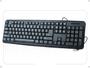 Imagem de Kit Teclado e Mouse USB 2.0 Básico Com Mouse Pad Preto
