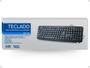 Imagem de Kit Teclado e Mouse USB 2.0 Básico Com Mouse Pad Preto