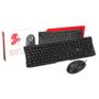 Imagem de Kit Teclado e Mouse Usb Com Fio Para Notebook Para Empresas