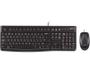 Imagem de Kit Teclado e Mouse USB Logitech MK120 