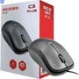 Imagem de Kit Teclado E Mouse Usb Ms-35Bk+ Kb-15Bk C3Plus