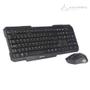 Imagem de Kit Teclado E Mouse Wifi - Sem Fio - Usb Pto K-W10Bk C3Tech