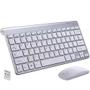 Imagem de Kit Teclado E Mouse Wireless Bluetooth Sem Fio 2.4ghz Usb Pc