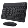 Imagem de Kit Teclado+Mouse Bluetooth p/ Tablet Samsung S9 FE - Preto