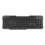 Imagem de Kit Teclado + Mouse C3TECH K-W10BK, Wireless, 8 Funções Multimídia, Preto