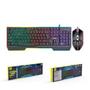 Imagem de Kit Teclado Mouse com Fio Gamer RGB Keedi TEC808
