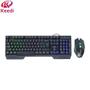 Imagem de Kit Teclado Mouse com Fio Gamer RGB Keedi TEC808