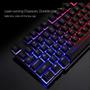 Imagem de Kit Teclado Mouse Gamer Led Rgb Semi Mecânico Usb Colorido