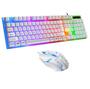 Imagem de Kit Teclado Mouse Gamer Led Usb 2400 Dpi Jogos Original