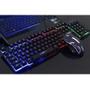 Imagem de Kit Teclado Mouse Gamer Rgb Semi Mecânico Multimídia