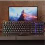 Imagem de Kit Teclado Mouse Gamer Usb Led Rgb Abnt2 Sensação de Mecânico