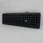 Imagem de Kit Teclado Mouse Mousepad Básico Com Fio Usb Computador Pc
