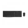 Imagem de Kit Teclado + Mouse S/fio Usb Mk270 Preto Logitech