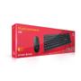 Imagem de Kit Teclado + Mouse Sem Fio C3Tech, ABNT2, 1000DPI, Preto - K-W20BK