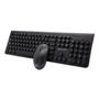 Imagem de Kit Teclado + Mouse Sem Fio K-W80BK Preto C3Tech