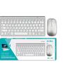 Imagem de Kit Teclado Mouse Wireless iMac iPad Android Phone Smartv Nf Longa Vida Pilhas De 24 Meses