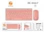 Imagem de Kit Teclado Mouse Wireless usb Sem Fio Ergonômico Pc Notebook Abnt Com Ç WB-8066