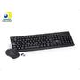 Imagem de Kit Teclado Multimídia + Mouse Sem Fio 2.4ghz  Preto Com Anatel 5+ ChipSCE