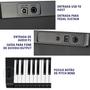 Imagem de Kit Teclado Musical Casio CTK-3500  5/8 61 Teclas Sensíveis Completo Capa Azul