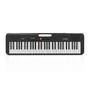 Imagem de Kit Teclado Musical CASIOTONE CT-S200 CASIO Preto Aplicativo Chordana Play + Suporte X + Capa