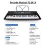 Imagem de Kit Teclado Musical Iniciante 61 Teclas Com USB + Suporte