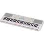 Imagem de Kit Teclado Musical Yamaha EZ-310 Branco 61 Teclas + Suporte Em X + Capa