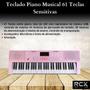 Imagem de Kit Teclado Piano Musical 61 Teclas Sensitivas M-T3280 + Suporte MXT em X para Teclado Q-X10
