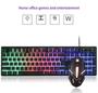 Imagem de Kit Teclado Semi Mecânico Gamer Mouse Led + Mouse pad - OEM