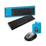 Imagem de Kit Teclado Slim TC193 Mouse Óptico Com Fio MO300 Multilaser