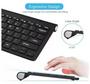 Imagem de Kit Teclado Suporte de Tablet Notbook + Mouse sem fio