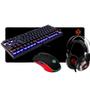 Imagem de Kit Teclado TGT Scar Rainbow + Mouse M4 Rainbow + Headset Supernova Led RGB + Mousepad TGT Killer