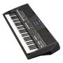 Imagem de Kit Teclado Yamaha PSR SX600 + Capa + Suporte + Pedal 