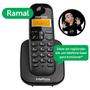 Imagem de Kit Telefone Com Ramal Adicional Id Bina Ts 3110 Intelbras