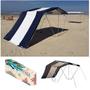 Imagem de Kit Tenda Gazebo Poseidon Praia Camping Jardim + 1 Lateral - Zaka