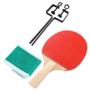 Imagem de Kit tênis de mesa e ping pong com raquetes, bolas e rede