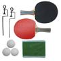 Imagem de Kit tênis de Mesa Gold Sports Competition - 2 raques 3 bolas rede e suporte