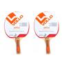 Imagem de Kit Tenis de Mesa Ping Pong 2 Raquetes Impulse + 6 Bolas 1 Estrela + Rede C/Suporte Alicate
