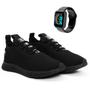 Imagem de Kit Tênis Esportivo Masculino Academia Caminhada Olimp + Smartwatch BF Shoes