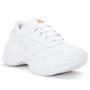 Imagem de Kit Tênis Feminino Casual Chunky Plataforma Branco BF Shoes