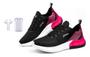 Imagem de Kit Tenis Feminino Sport Treino Academia Pink + Fone Ouvido