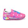 Imagem de Kit Tenis Infantil Feminino Led Calcefacil Stitch Rosa + Oculos+relogio