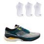 Imagem de Kit Tênis Joma Hispalis Masculino + 3 Pares Meia Mizuno