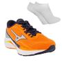 Imagem de Kit Tênis Mizuno Interceptor Masculino + Par de Meia