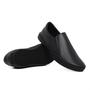 Imagem de Kit Tênis Sapatênis Slip On Casual Iate Sem Cadarço Calce Fácil Confortável + Relógio Digital