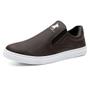 Imagem de Kit Tênis Slip On Casual Hfast Shoes com Elástico Lateral Sola Borracha e Boné
