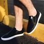 Imagem de Kit Tênis Slip On Casual Polo Masculino Macio + Cinto